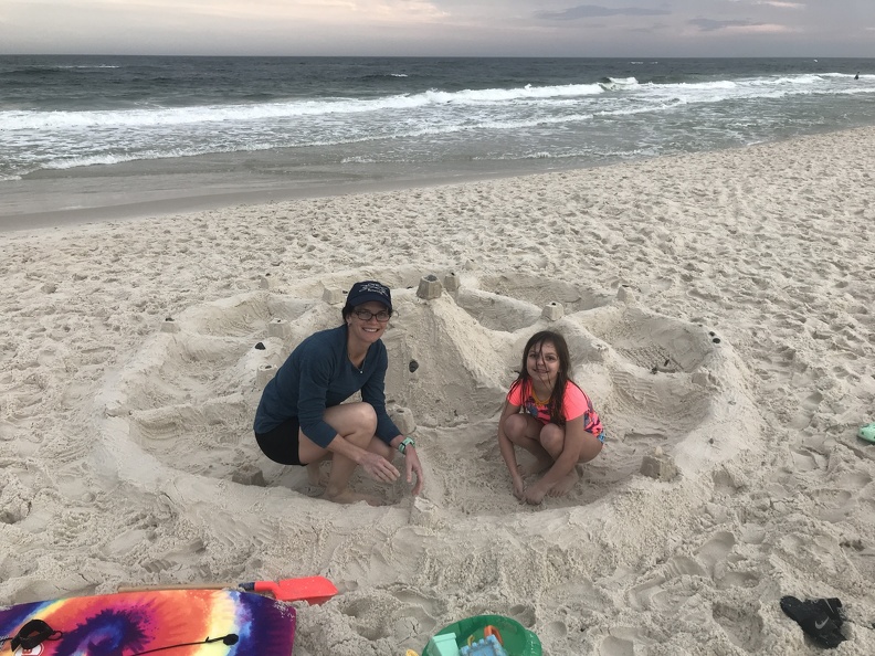 Beach Fun - Huge Sand Castle6.JPG